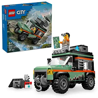 Lego City 4 x 4 Arazi Dağ Arabası 60447 - 15