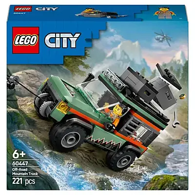 Lego City 4 x 4 Arazi Dağ Arabası 60447 - 16