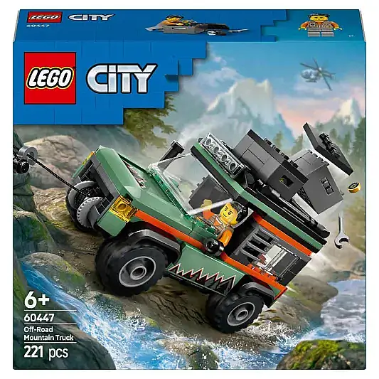 Lego City 4 x 4 Arazi Dağ Arabası 60447 - 16