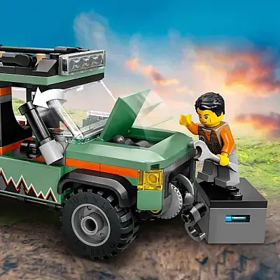 Lego City 4 x 4 Arazi Dağ Arabası 60447 - 17