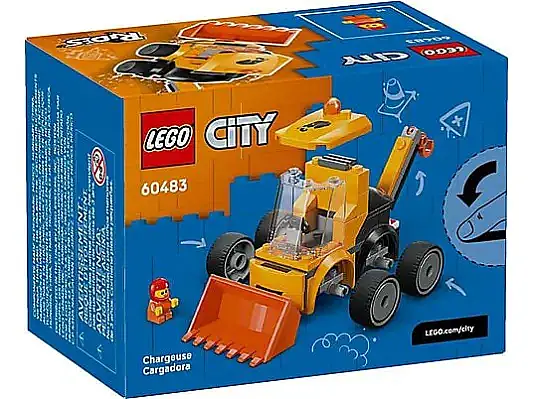 Lego City Araçlar İnşaat Yükleyicisi 60483 - 1