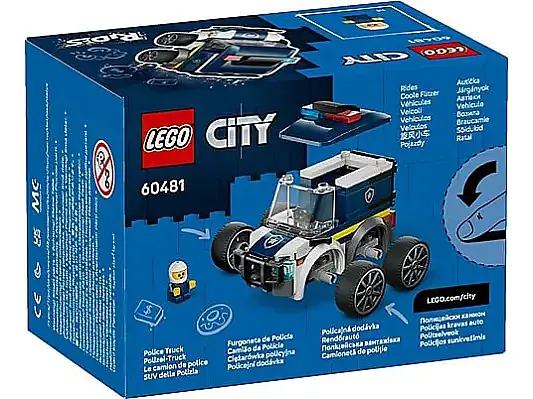 Lego City Araçlar Polis Kamyonu 60481 - 4