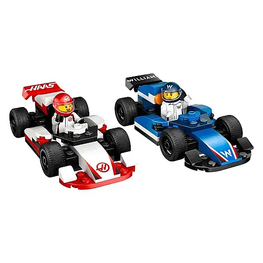 Lego City F1 Williams Racing Ve Haas F1 Yarış Arabaları 60464 - 4