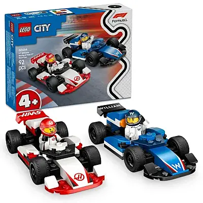 Lego City F1 Williams Racing Ve Haas F1 Yarış Arabaları 60464 - 10