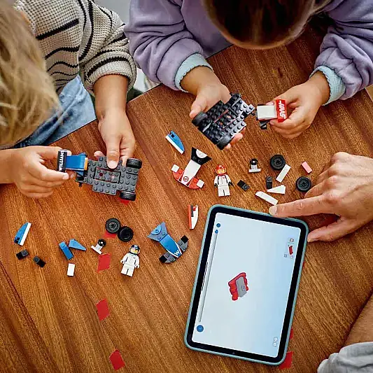 Lego City F1 Williams Racing Ve Haas F1 Yarış Arabaları 60464 - 15