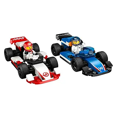 Lego City F1 Williams Racing Ve Haas F1 Yarış Arabaları 60464 - 18