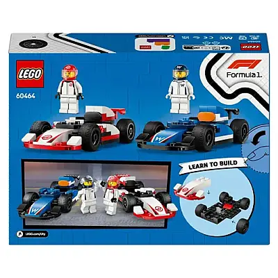 Lego City F1 Williams Racing Ve Haas F1 Yarış Arabaları 60464 - 19
