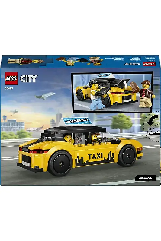 Lego City Sarı Taksi 60487 - 2