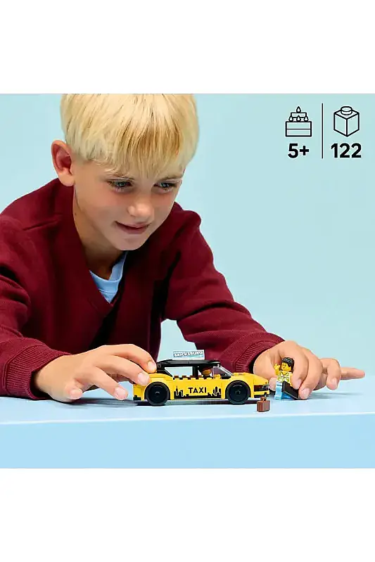 Lego City Sarı Taksi 60487 - 8