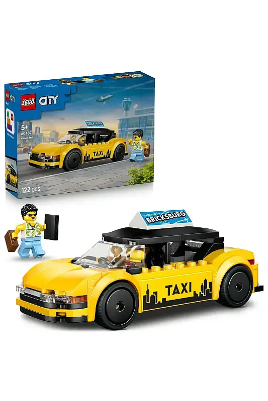 Lego City Sarı Taksi 60487 - 17