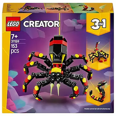 Lego Creator 3 ü 1 Arada Vahşi Hayvanlar Şaşırtıcı Örümcek 31159 - 13