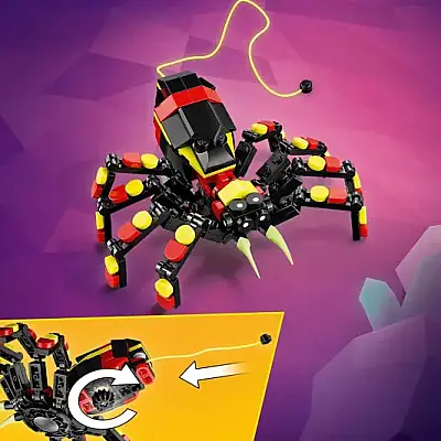Lego Creator 3 ü 1 Arada Vahşi Hayvanlar Şaşırtıcı Örümcek 31159 - 16
