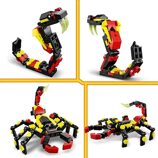 Lego Creator 3 ü 1 Arada Vahşi Hayvanlar Şaşırtıcı Örümcek 31159 - 18