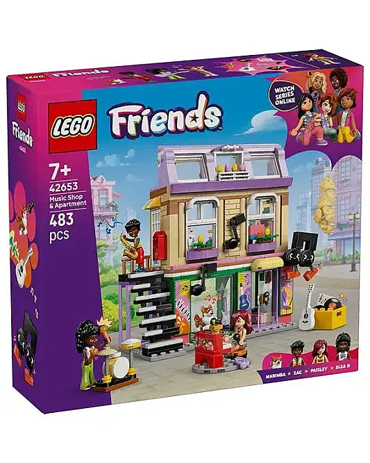 Lego Friends Müzik Mağazası Ve Daire 42653 - 7