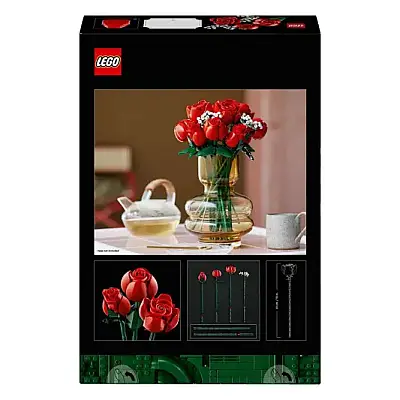 Lego Icons Gül Buketi 10328 - 3