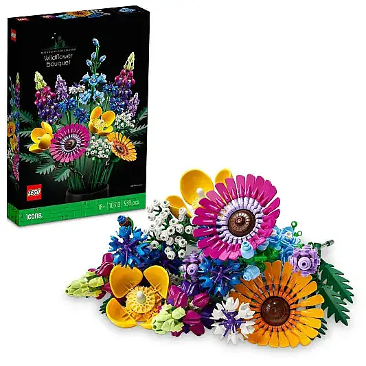 Lego Icons Kır Çiçekleri Buketi 10313 - 12