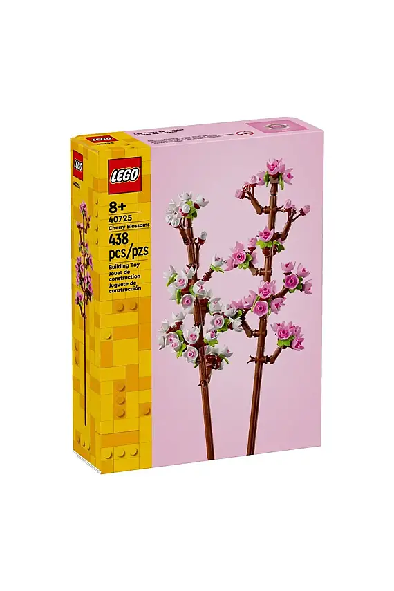 Lego Kiraz Çiçekleri İnşa Edilebilen Çiçekli Kutlama Hediyesi 40725 - 1