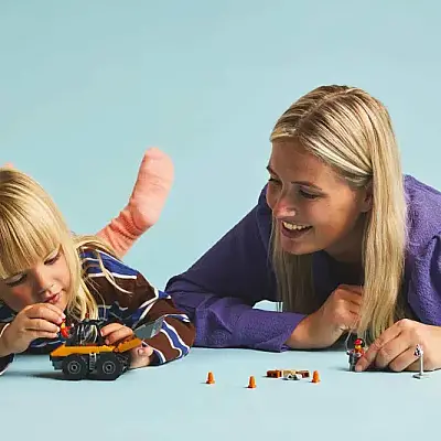 Lego Sarı Tekerlekli İnşaat Yükleyicisi 60450 - 1