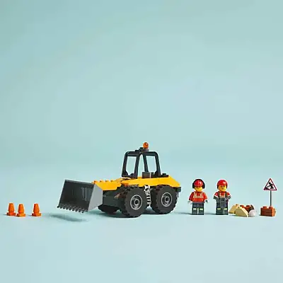 Lego Sarı Tekerlekli İnşaat Yükleyicisi 60450 - 7