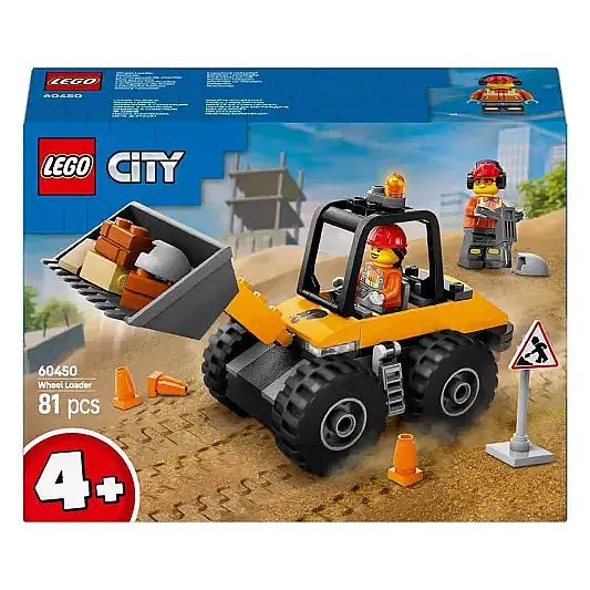 Lego Sarı Tekerlekli İnşaat Yükleyicisi 60450 - 8