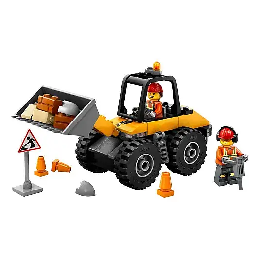 Lego Sarı Tekerlekli İnşaat Yükleyicisi 60450 - 10