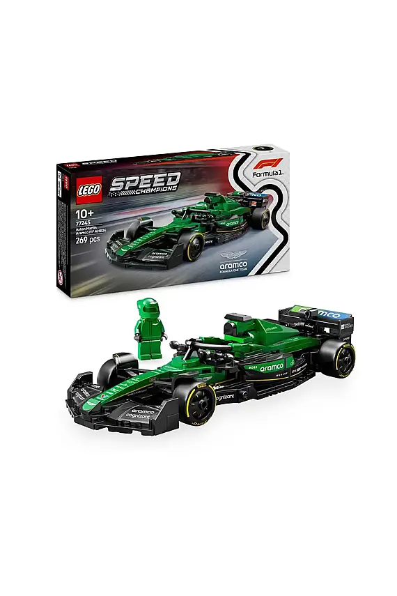 Lego Speed Champions Aston Martin Aramco F1 Amr24 Yarış Arabası 77245 - 1
