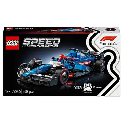 Lego Speed Champions Visa Cash App Rb Vcarb 01 F1 Yarış Arabası 77246 - 4