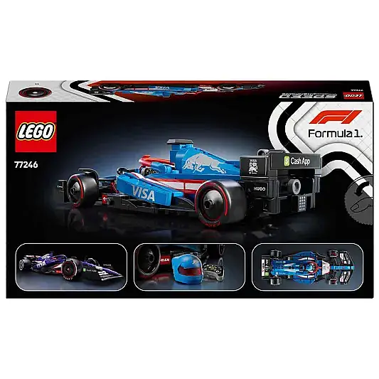 Lego Speed Champions Visa Cash App Rb Vcarb 01 F1 Yarış Arabası 77246 - 6