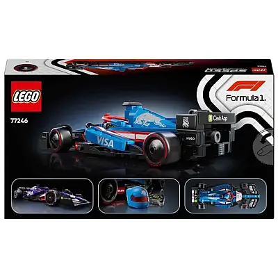 Lego Speed Champions Visa Cash App Rb Vcarb 01 F1 Yarış Arabası 77246 - 10