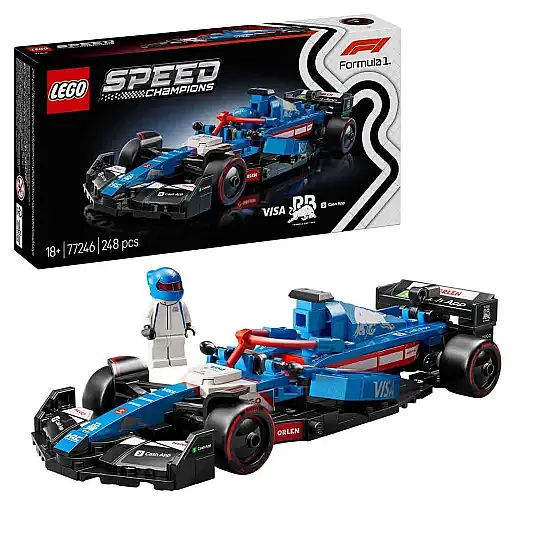 Lego Speed Champions Visa Cash App Rb Vcarb 01 F1 Yarış Arabası 77246 - 13