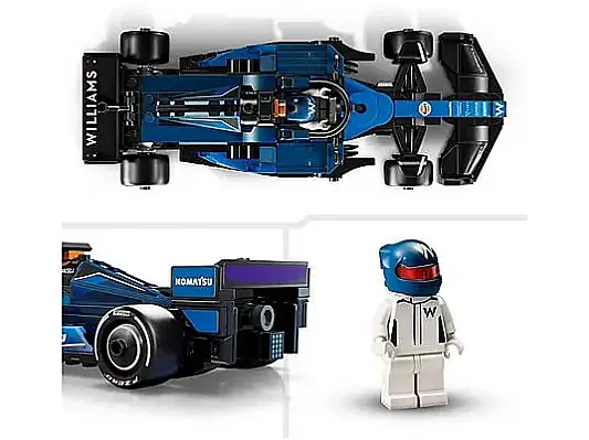 Lego Speed Champions Williams Racing Fw46 F1 Yarış Arabası 77249 - 12