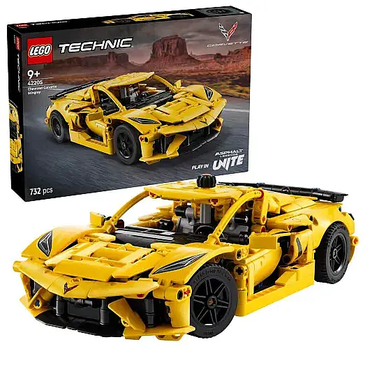 Lego Technic Chevrolet Corvette Stingray 42205 - 12
