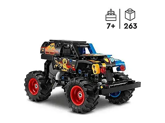 Lego Technic Monster Jam Grave Digger Ateş Ve Buz 42219 - 3