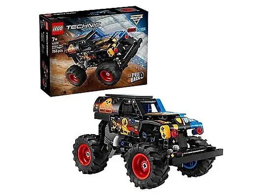 Lego Technic Monster Jam Grave Digger Ateş Ve Buz 42219 - 11