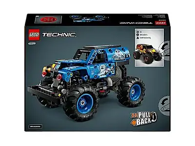 Lego Technic Monster Jam Grave Digger Ateş Ve Buz 42219 - 12