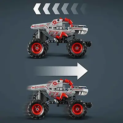 Lego Technic Monster Jam Thunderroarus Çek Bırak 42200 - 1