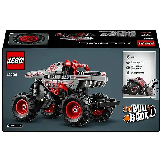 Lego Technic Monster Jam Thunderroarus Çek Bırak 42200 - 12