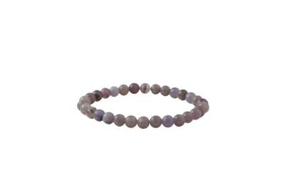Lepidolit 6mm Doğal Taş Bileklik - Doğal Taş (1)
