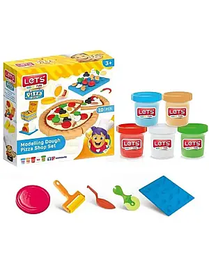 Lets Oyun Hamuru Pizza Set - 3