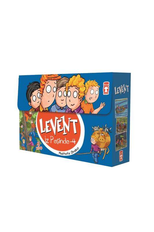 Levent İz Peşinde 4 5 Kitap Set - 1