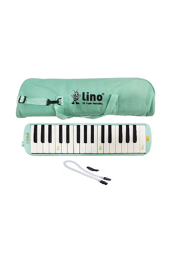 Lino Melodika 32 Klavye Pastel Yeşil Çanta - 1