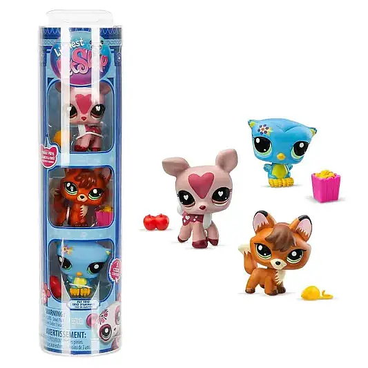 Littlest Pet Shop Minişler 3 Lü Figür Seti - 3