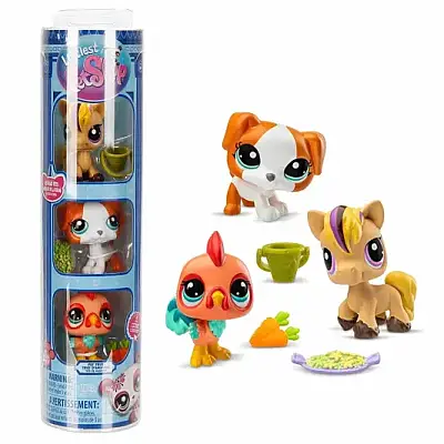 Littlest Pet Shop Minişler 3 Lü Figür Seti - 7
