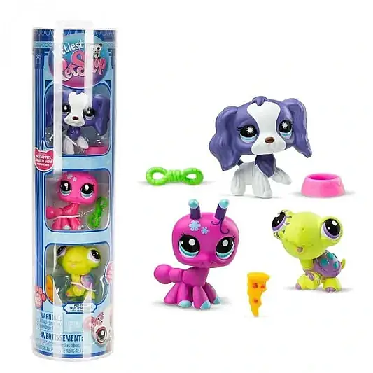 Littlest Pet Shop Minişler 3 Lü Figür Seti - 2
