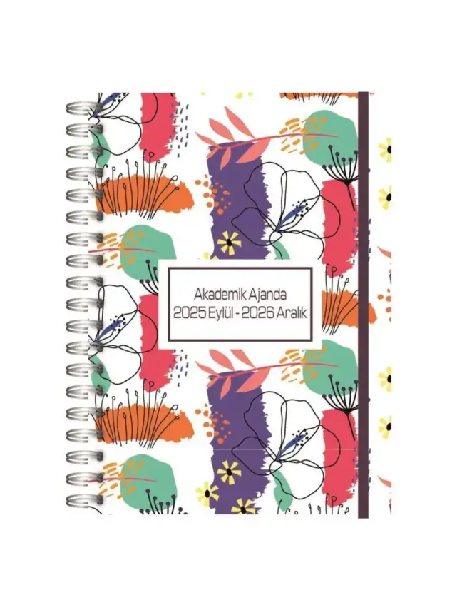 Liz Ajanda A5 Spiralli Akademik Ajanda - 2