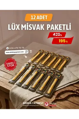 Lüks Misvak Paketli 12Li Paket - Ahıska Çarşı (1)