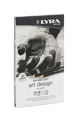 Lyra Dereceli Kalem Art Desıgn Metal Kutu 12 Li - 1