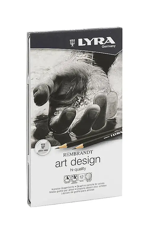 Lyra Dereceli Kalem Art Desıgn Metal Kutu 12 Li - 1