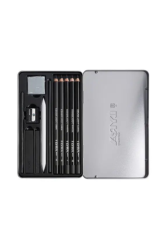Lyra Rembrandt Charcoal Set Box - 1