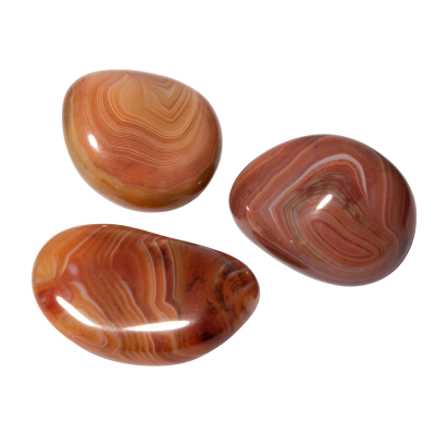 Madagaskar Akiği Doğal Taş Tımbıl El Taşı - 5